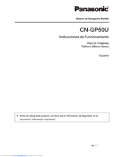 Panasonic CN-GP50U Instrucciones De Funcionamiento