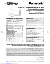 Panasonic NN-SF550M Manuals | ManualsLib