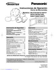 Panasonic NN-SN789 Instrucciones De Operación