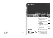 Sony Bravia KDL-40T35 Series Operating Instructions Manual