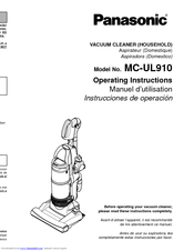 Panasonic MC-UL910 Operating Instructions Manual