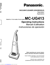 Panasonic MC-UG413 Operating Instructions Manual