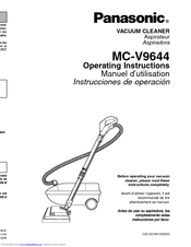 Panasonic MC-V9644 Operating Instructions Manual
