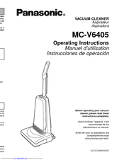 Panasonic MC-V6405 Operating Instructions Manual