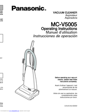 Panasonic MC-V5005 Operating Manual
