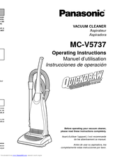 Panasonic MC-V5737 Operating Instructions Manual