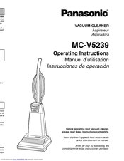 Panasonic MC-V5239 Operating Instructions Manual