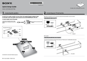 Sony DAV-DZ740 Quick Setup Manual