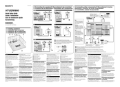 Sony HT-DDW890 Quick Setup Manual