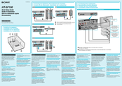 Sony HT-SF100 Quick Setup Manual