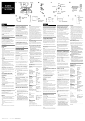 Sony SA-WMS556 Instruction Manual