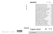 Sony DSCW650/BFD Instruction Manual