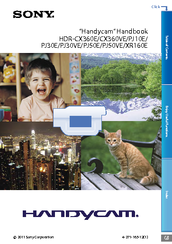 Sony Handycam HDR-PJ10E Handbook