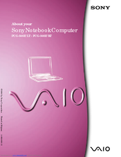 Sony VAIO PCG-505E/LT About Manual