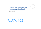 Sony Vaio PCG-C1MGP Software Manual