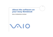 Sony Vaio PCG-C1VFK Software Manual