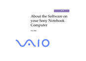 Sony PCG-F801A Software Manual