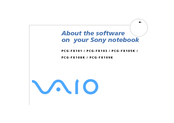 Sony VAIO PCG-FX105K Software Manual