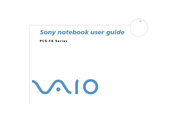 Sony Vaio PCG-FX401 Instruction & Operation Manual