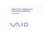 Sony VAIO PCG-GRV516G Software Manual