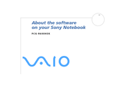 Sony VAIO PCG-R600HEK Software Manual