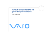 Sony VAIO PCG-R600HFK Software Manual