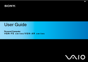 Sony VGN-AR21B User Manual
