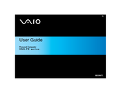 Sony VGN-FE11S - VAIO - Core Duo 1.83 GHz User Manual