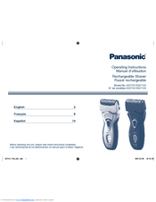 Panasonic ES-7103 Operating Instructions Manual