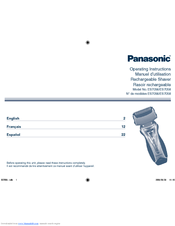 Panasonic ES-7056 Operating Instructions Manual