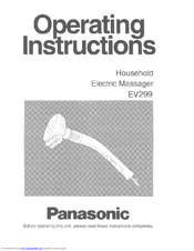 Panasonic EV299 Operating Instructions Manual