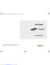 Samsung Trender SPH-M380 User Manual