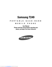 Samsung SGH-T249 User Manual