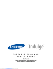 Samsung Indulge SCH-R915 User Manual