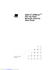3Com 3C971-F ATMLINK User Manual