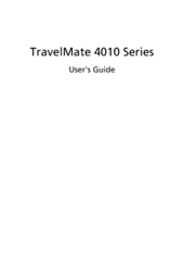 Acer TravelMate 4011 User Manual