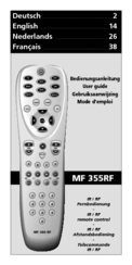 One for All MF 355RF User Manual