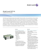 Alcatel-Lucent 5073 Specifications