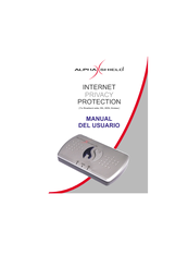 AlphaShield INTERNET PRIVACY PROTECTION Manual Del Usuario