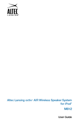 Altec Lansing octiv AIR M812 User Manual