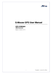 Altina GGM308U User Manual