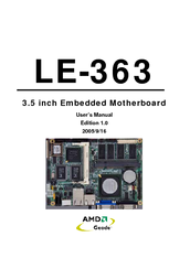 AMD LE-363 User Manual
