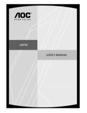 AOC LM742 User Manual