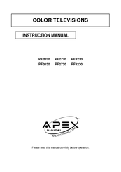 Apex Digital PF2730 Instruction Manual