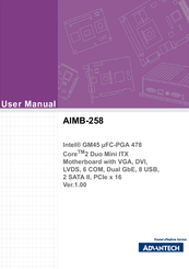 Advantech AIMB-258 User Manual