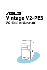 Asus Vintage V2-PE3 Operating Manual