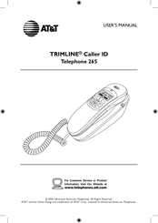 AT&T TRIMLINE 265 User Manual
