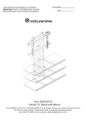 Atlantic 36835516 Instruction Booklet