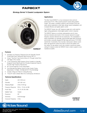 Atlas FAP8CXT Specifications