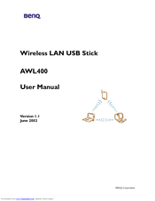 BenQ AWL400 User Manual